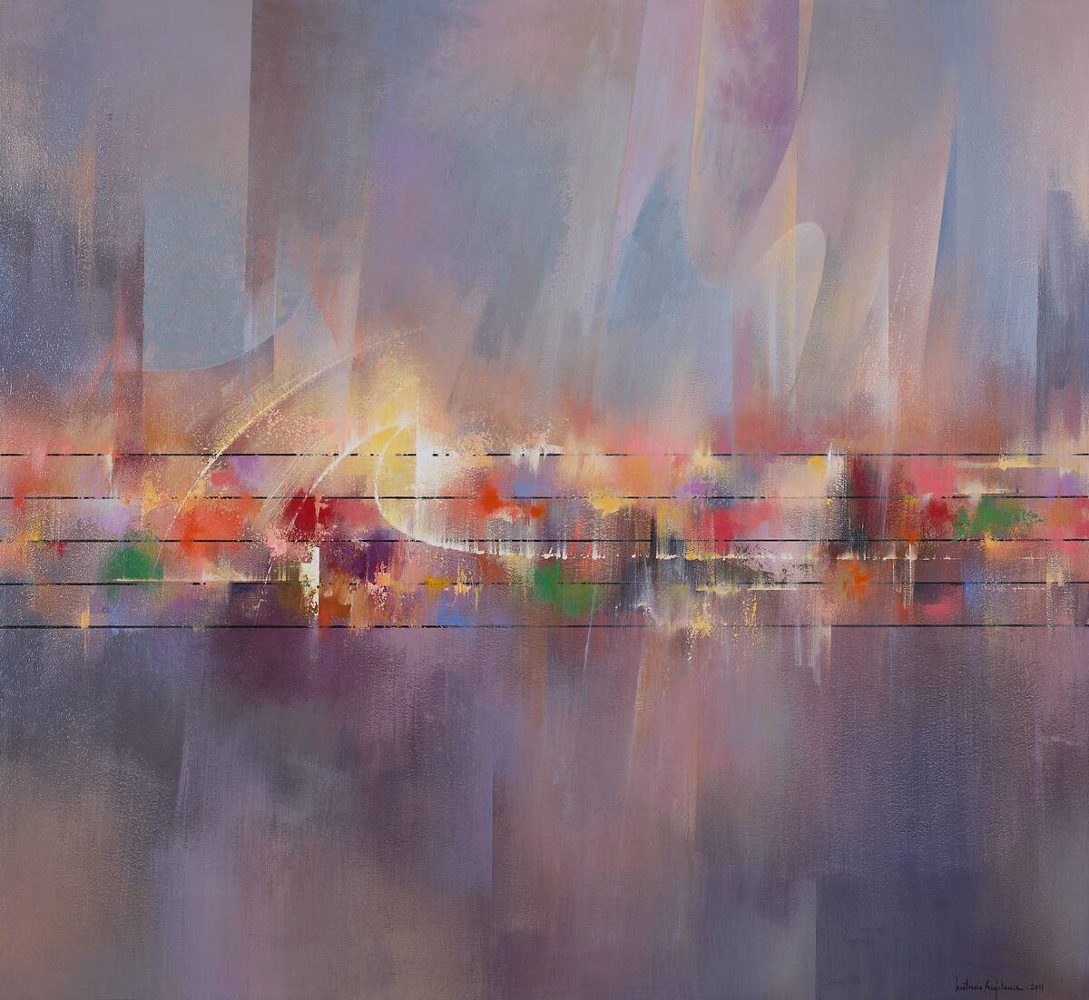 &copy; Antonio Bujalance "Homenaje a la m&uacute;sica" (2011). Foto: Luis Mu&ntilde;oz. (con permiso del autor)