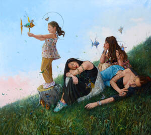 "Lo invisibe a los ojos". Manuel Luna