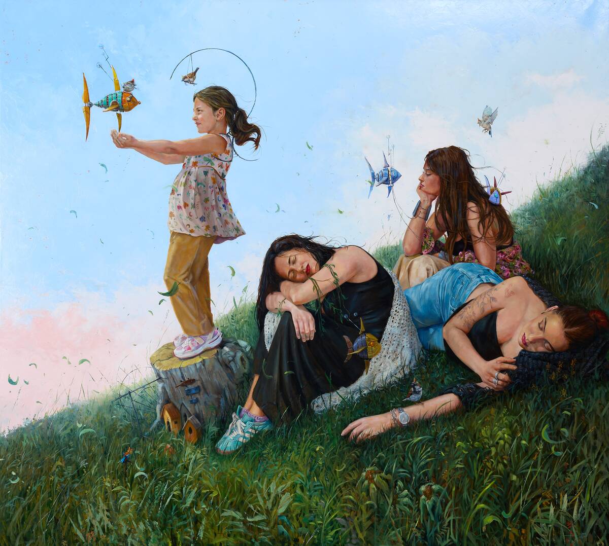 "Lo invisibe a los ojos". Manuel Luna