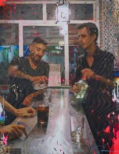 "Una noche en El Javi". Conrado L&oacute;pez