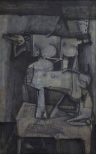 The small machine (58×92 cm) 1952