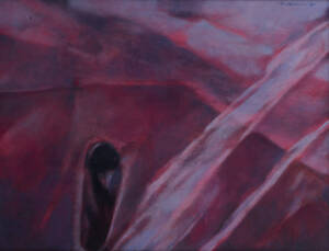 The smoke soing II (85×65 cm) 1989