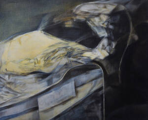 "The Crash" (136×112 cm) Rita Rutkowski 1984s